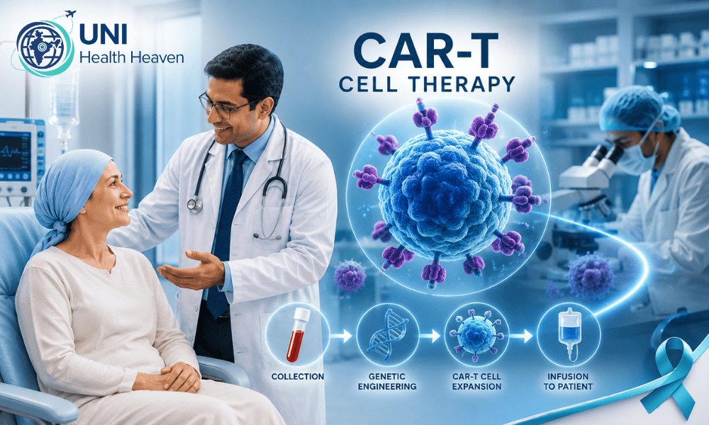 CAR-T-клеточная терапия для лечения рака в Индии для иностранных пациентов